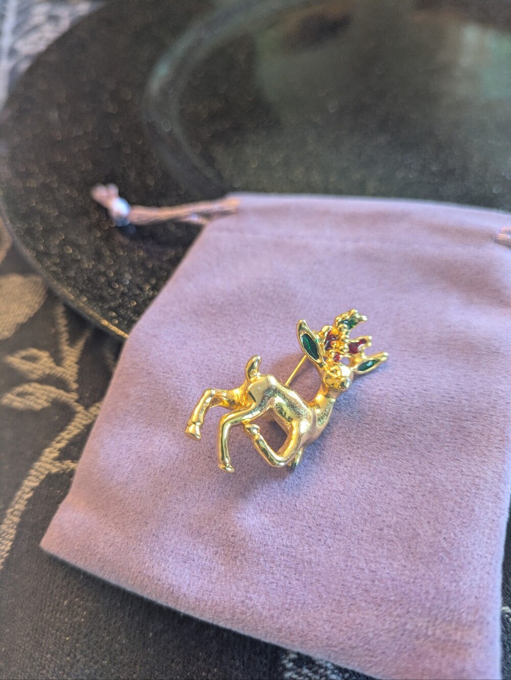 33. Reindeer Pin ($5/3for$12/Free With $50 Purchase)